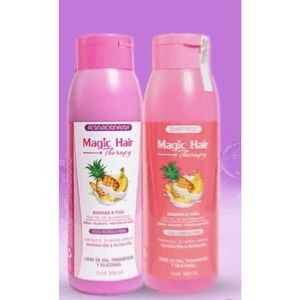 Magic Hair Therapy Banana Pina Shampoo y Acondicionador para cabello seco